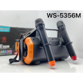 2021 New WS5356M Support USB TF CARD FM RADIO Micphone Speaker Subwoofer Sound System Speaker